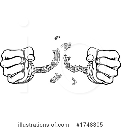 Handcuffs Clipart #1748305 by AtStockIllustration