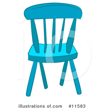 Royalty-Free (RF) Chair Clipart Illustration by AtStockIllustration - Stock Sample #11583