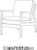 Chair Clipart #1788128 by Lal Perera