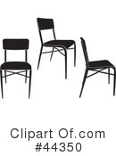Chairs Clipart #44350 by Frisko
