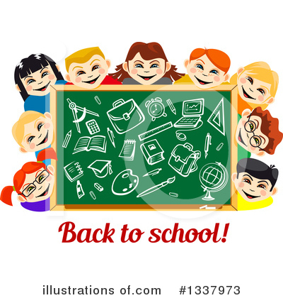 Royalty-Free (RF) Chalkboard Clipart Illustration by Vector Tradition SM - Stock Sample #1337973