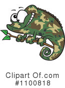 Chameleon Clipart #1100818 by toonaday