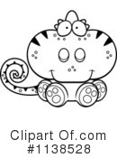 Chameleon Clipart #1138528 by Cory Thoman