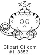 Chameleon Clipart #1138531 by Cory Thoman