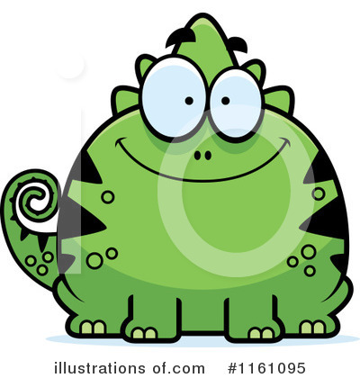 Royalty-Free (RF) Chameleon Clipart Illustration by Cory Thoman - Stock Sample #1161095