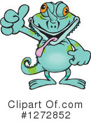 Chameleon Clipart #1272852 by Dennis Holmes Designs