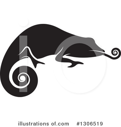 Royalty-Free (RF) Chameleon Clipart Illustration by Lal Perera - Stock Sample #1306519