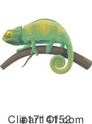 Chameleon Clipart #1714152 by Vector Tradition SM