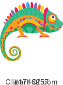 Chameleon Clipart #1746257 by Vector Tradition SM