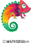 Chameleon Clipart #1746266 by Vector Tradition SM
