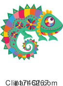 Chameleon Clipart #1746267 by Vector Tradition SM