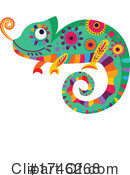 Chameleon Clipart #1746268 by Vector Tradition SM