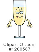 Champagne Clipart #1200587 by Cory Thoman