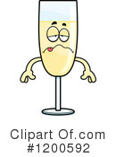 Champagne Clipart #1200592 by Cory Thoman
