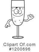 Champagne Clipart #1200696 by Cory Thoman