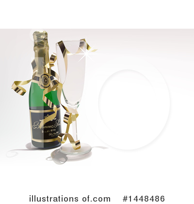 Royalty-Free (RF) Champagne Clipart Illustration by dero - Stock Sample #1448486