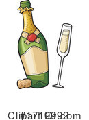 Champagne Clipart #1719992 by Any Vector