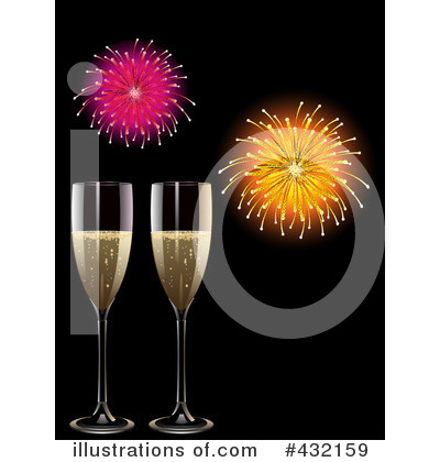 Champagne Clipart #432159 by elaineitalia