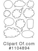 Chat Balloon Clipart #1104894 by visekart