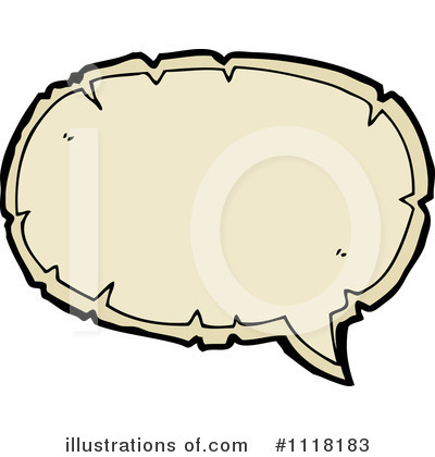 Royalty-Free (RF) Chat Balloon Clipart Illustration by lineartestpilot - Stock Sample #1118183