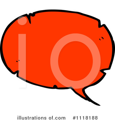Royalty-Free (RF) Chat Balloon Clipart Illustration by lineartestpilot - Stock Sample #1118188