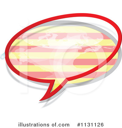 Royalty-Free (RF) Chat Balloon Clipart Illustration by Andrei Marincas - Stock Sample #1131126
