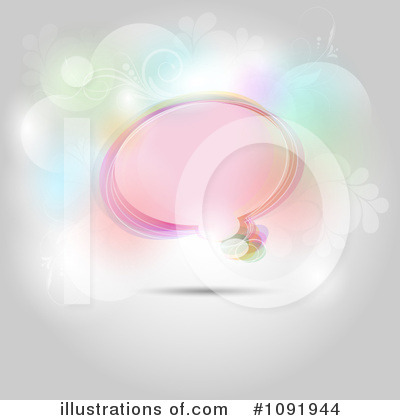 Chat Balloon Clipart #1091944 by KJ Pargeter