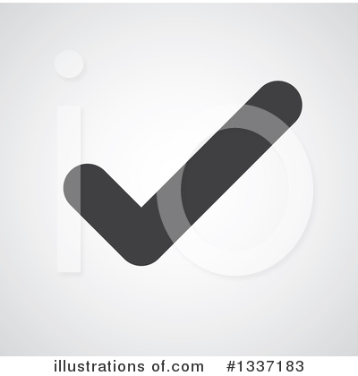 Royalty-Free (RF) Check Mark Clipart Illustration by ColorMagic - Stock Sample #1337183