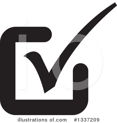Royalty-Free (RF) Check Mark Clipart Illustration by ColorMagic - Stock Sample #1337209