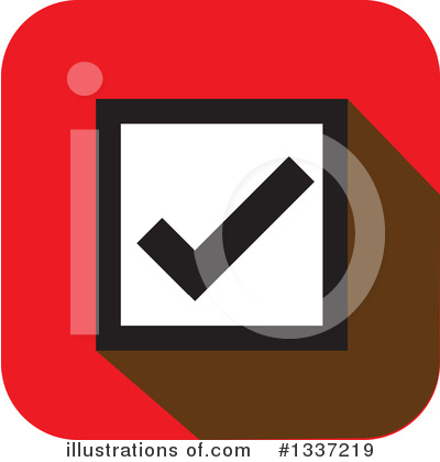 Royalty-Free (RF) Check Mark Clipart Illustration by ColorMagic - Stock Sample #1337219