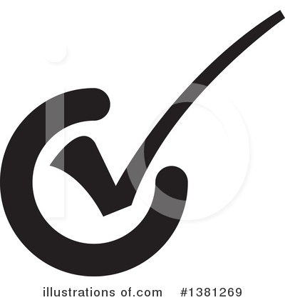 Royalty-Free (RF) Check Mark Clipart Illustration by ColorMagic - Stock Sample #1381269