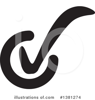 Royalty-Free (RF) Check Mark Clipart Illustration by ColorMagic - Stock Sample #1381274