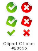 Check Marks Clipart #28696 by beboy