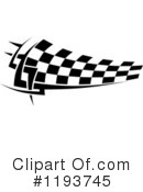 Checkered Flag Clipart #1193745 by Vector Tradition SM