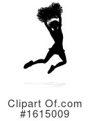 Cheerleader Clipart #1615009 by AtStockIllustration