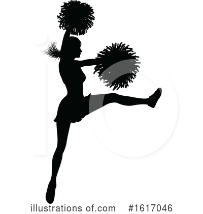 Royalty-Free (RF) Cheerleader Clipart Illustration by AtStockIllustration - Stock Sample #1617046