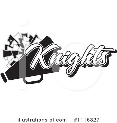 Royalty-Free (RF) Cheerleading Clipart Illustration by Johnny Sajem - Stock Sample #1116327