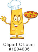 Cheese Character Clipart #1294036 by Hit Toon