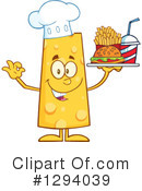 Cheese Character Clipart #1294039 by Hit Toon