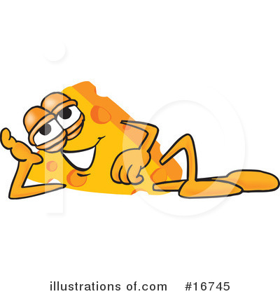 Cheese Character Clipart #16745 by Mascot Junction