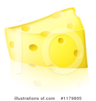 Royalty-Free (RF) Cheese Clipart Illustration by AtStockIllustration - Stock Sample #1179805