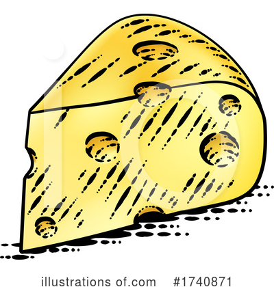 Cheese Clipart #1740871 by AtStockIllustration