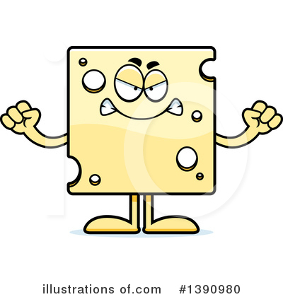 Royalty-Free (RF) Cheese Mascot Clipart Illustration by Cory Thoman - Stock Sample #1390980