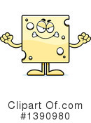 Cheese Mascot Clipart #1390980 by Cory Thoman