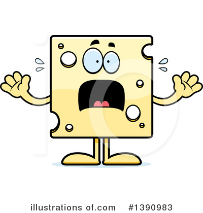 Cheese Mascot Clipart #1390983 by Cory Thoman