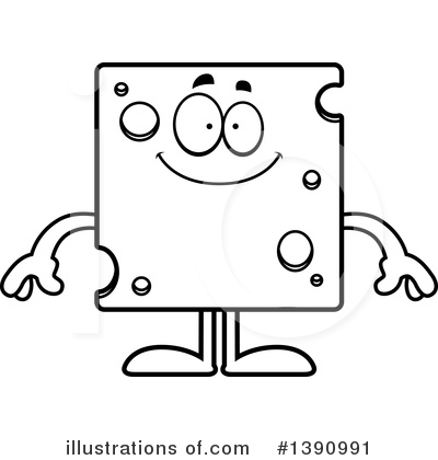 Swiss Cheese Clipart #1390991 by Cory Thoman