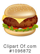 Cheeseburger Clipart #1096872 by AtStockIllustration