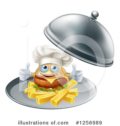 Royalty-Free (RF) Cheeseburger Clipart Illustration by AtStockIllustration - Stock Sample #1256989