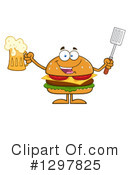 Cheeseburger Clipart #1297825 by Hit Toon