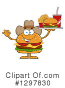 Cheeseburger Clipart #1297830 by Hit Toon
